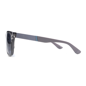 UV400 Protection dames lunettes <span class=keywords><strong>de</strong></span> soleil femmes à la mode nuances carrées avec grand cadre PC lunettes colorées pour unisexe portant - Product Image 3