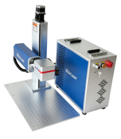 Marqueur laser à fibre JPT MOPA haute puissance, gravure profonde 2.5D, marquage couleur acier inoxydable, mise au point automatique, type divisé