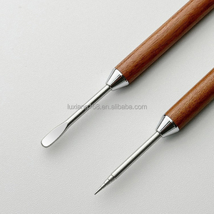 Pluma de Acero Inoxidable con Mango de Madera para Jarra de Leche - Aguja para Café Capuchino - Product Image 6
