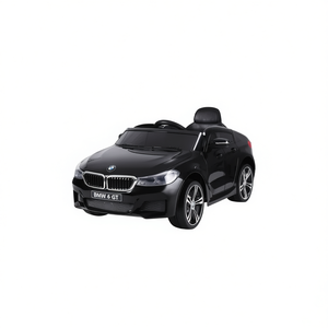 รถยนต์เด็กนั่งขับ รุ่น 6 GT สีดำ ขนาด 64x106x51 ซม. พร้อมรีโมทคอนโทรล สำหรับเด็กอายุ 3-8 ปี - Product Image 1