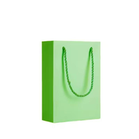Bolsa de Papel Mate de Primera Calidad con Impresión a Doble Cara en Color Medio, Tamaño Personalizado, Pequeño, Mediano y Grande