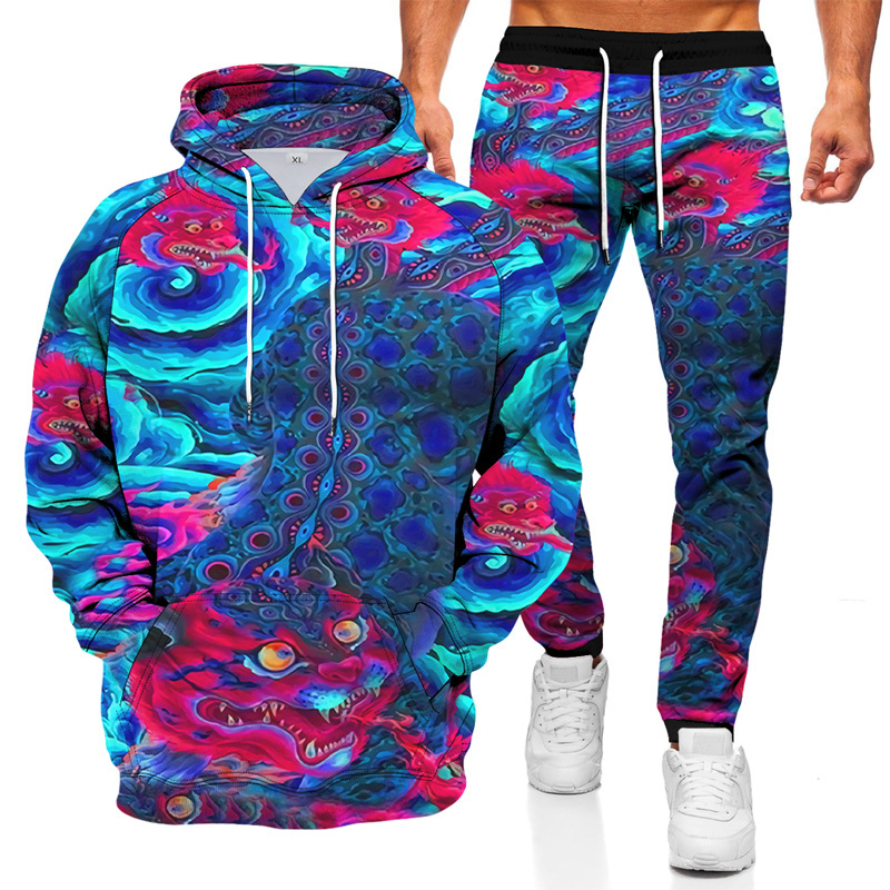 Wholesale Sweat Suits Men Jogger Set