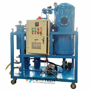 FTY-50 3000 Lph Turbine Olie Purifier Smeerolie Water Separator Demulsification Plant Voor Stoomturbine Gasturbine