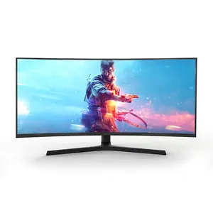 Resposta Ips Ips Tela fina montada por atacado sem moldura plana computador barato 144hz jogos Super 75hz Monitores decoração de PC 24