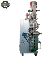 Machine d'emballage de sachets de thé en forme de pyramide pour le thé noir, avec scellage sur 3 côtés pour sachets intérieur et extérieur