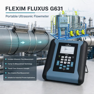เครื่องวัดการไหลของก๊าซแบบพกพา Ultrasonic Flow Meter รุ่น Original Flexim FLUXUS G631 - Product Image 4