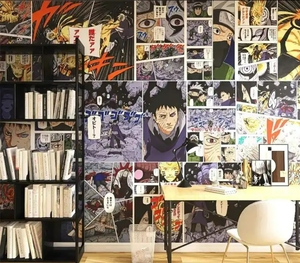 <span class=keywords><strong>3D</strong></span> ที่กำหนดเองอนิเมะภาพจิตรกรรมฝาผนังนินจาโจรสลัดวอลล์เปเปอร์ห้องนอน - Product Image 6