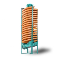 Capacité 5TPH Goulotte en spirale par gravité pour la valorisation de l'or