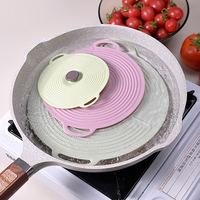 Couvre-aliments en silicone de qualité alimentaire pour bols, assiettes, boîtes et casseroles, couvercles hermétiques réutilisables, résistants à la chaleur, protection anti-éclaboussures pour micro-ondes