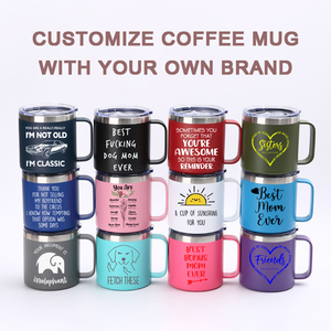Taza Personalizada con Asa <span class=keywords><strong>para</strong></span> Mamá, Amiga, Compañera de Trabajo, Maestra, con Frases <span class=keywords><strong>Divertidas</strong></span>, Texto Inspirador, Multicolor, Regalos de Cumpleaños - Product Image 4