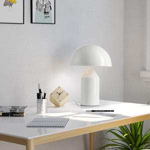 All'ingrosso moderna lampada da tavolo a LED semplice lampada da comodino petalo in metallo Design camera da letto Hotel ristorante lampada - Product Image 4