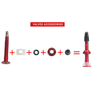 <span class=keywords><strong>Valve</strong></span> <span class=keywords><strong>Presta</strong></span> pour vélo de route et VTT en alliage d'aluminium de qualité supérieure, 34 mm/40 mm/44 mm/48 mm/60 mm, <span class=keywords><strong>valve</strong></span> tubeless pour vélo - Product Image 5