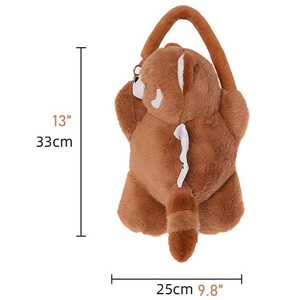 Nouveau design de boîte à mouchoirs en peluche V046 housse de boîte à mouchoirs décorative en peluche sac à mouchoirs de voiture suspendu à la voiture bureau à domicile - Product Image 6