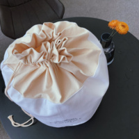 Meilleures ventes de corbeille à pain en toile Boîte de rangement Sac en toile avec cordon de serrage et logo personnalisé