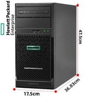 Servidor en Torre de Alto Rendimiento ProLiant ML30 Gen11 4U, Intel E2434, 32 GB de RAM, Disco Duro de 8 TB, Copia de Seguridad de Archivos, Red de Oficina Remota