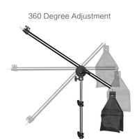 Éclairage continu professionnel pour kit de photographie avec nylon pour la photographie de produits et la prise de vue vidéo