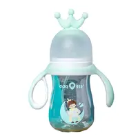 थोक नवजात शिशु ppsu बोतल एक बोतल तीन-उपयोग बड़े बच्चे बतख मुंह ड्रॉप प्रतिरोधी सीखने पेय कप