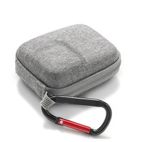 Étui de transport HONGDAK pour caméra d'action, sac de rangement, étui de voyage, organiseur d'accessoires pour caméra, compatible avec la caméra DJI Action 4/3