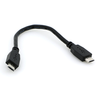 Câble Micro USB mâle vers Micro USB de longueur personnalisée, court ou long, à charge rapide, fabriqué à Shenzhen