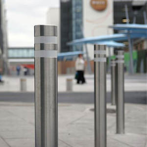 Marciapiede all'aperto folla in metallo dissuasore fisso al di fuori del veicolo autostradale <span class=keywords><strong>crash</strong></span> road barriera di traffico stradale - Product Image 2