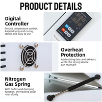 Nouvelle four à séchage numérique portable Xingyan A3 DTF, idéale pour le chauffage et la cuisson des films DTF pour imprimante DTF 30 cm, 110V/220V