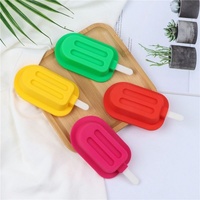 1 moule à glaçons en silicone avec couvercle, pour glaces maison, moule à crème glacée d'été, moule à glaçons DIY, moule à friandises glacées pour la maison