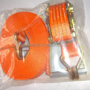 Towmax Ağır Hizmet Tipi 1.5 İnç Mandalı Bağlama Kayışı 2000kg Polyester Çift J Kancalı ISO 9001 Sertifikalı - Product Image 3