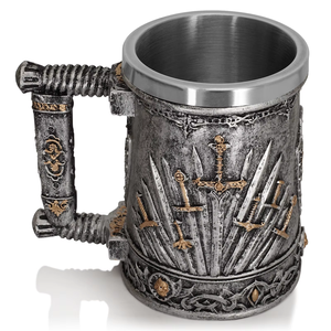 Tazza di corno del trono che beve GTA11 Celtics copo Sword Tavern Stark tazze da gioco di famiglia - Product Image 4