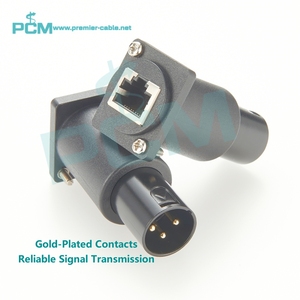 <span class=keywords><strong>DMX</strong></span> Bảng điều khiển gắn kết RJ45 nữ ổ cắm để XLR 3 pin nam <span class=keywords><strong>DMX</strong></span> Adapter cho Ethernet chuyển đổi DMX512 điều khiển ánh sáng sân khấu âm thanh - Product Image 5