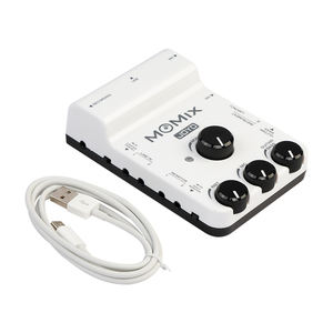 JOYO MOMIX-Carte son pour microphone, amplificateur de guitare, musique live, enregistrement, <span class=keywords><strong>chant</strong></span>, diffusion, diffusion, mixeur audio - Product Image 5