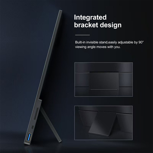 Moniteur portable tactile 18,<span class=keywords><strong>5</strong></span> pouces 1080P FHD 100Hz, <span class=keywords><strong>97</strong></span>% SRGB, écran externe ultra-fin USB-C HDMI pour ordinateur portable, PC, téléphone - Product Image 4