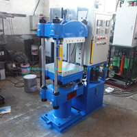 Machine de presse de vulcanisation en caoutchouc utilisée automatique de 50T une couche avec la machine de seconde main de durcissement réglable de température de contrôle de PCL