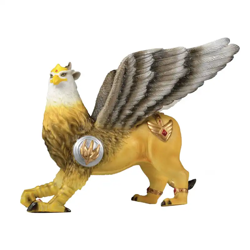 Manufacturer Soft Plastic Intricately Designed Mythology Griffin Animal Model Toys Action Figure for Office Desktop Decoration