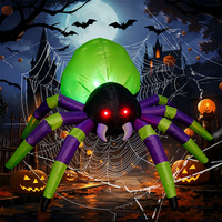 Module de simulation biomorphe professionnel ODM, habitat gonflable lumineux de style arachnide pour le branding spatial