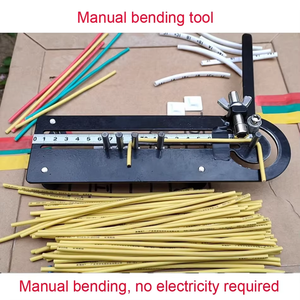 Máquina Dobladora <span class=keywords><strong>de</strong></span> Alambre Manual, Dobladora <span class=keywords><strong>de</strong></span> Arnés <span class=keywords><strong>de</strong></span> <span class=keywords><strong>Cable</strong></span>, Herramienta Dobladora <span class=keywords><strong>de</strong></span> Alambre <span class=keywords><strong>de</strong></span> Cobre Duro Eléctrico, Pequeña Máquina Plegable - Product Image 4