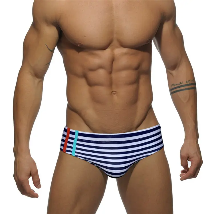 Slip da uomo stampati a vita bassa costumi da bagno Speedos nuoto slip da bagno da uomo Sexy a buon mercato da uomo