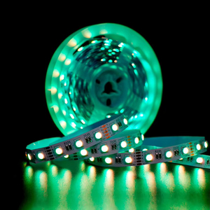 <span class=keywords><strong>Ruban</strong></span> <span class=keywords><strong>LED</strong></span> RGBW 4 en 1 Connecteur 5 broches Blanc chaud Couleur mixte Bande lumineuse flexible Éclairage architectural commercial - Product Image 2