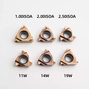 Inserts de coupe de tour CNC en forme de triangle <span class=keywords><strong>ISOA</strong></span>/11IR outils de tournage en carbure avec prise en charge de la personnalisation OEM - Product Image 3
