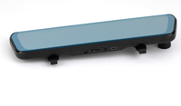 Caméra de tableau de bord double objectif OLED 1080P 4K avec WiFi, enregistreur de voiture avant/arrière, caméra de rétroviseur, vision nocturne, garantie 1 an