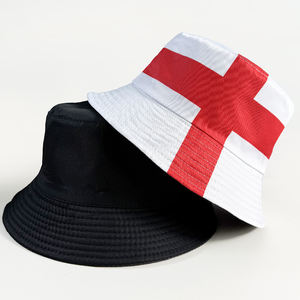 قبعة صياد مخصصة لمشجعي فرق كرة القدم العالمية، قبعة بتصميم علم إنجلترا للرياضة الوطنية وكرة القدم والرجبي والجولف والكريكيت - Product Image 4