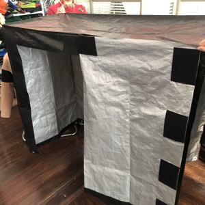 Grande taille, <span class=keywords><strong>protection</strong></span> contre les intempéries moderne, tissu PE, couverture imperméable pour porte-bûches d'extérieur avec forme personnalisée - Product Image 1