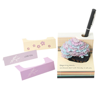 Drop Shipping Produits chauds 2026 Bloc-notes 3D Art Papercraft Papier découpé au laser Calendriers Treehouse Forme Bloc-notes magique pour cadeau