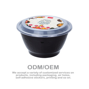 Dùng một lần đưa ra bát lò vi sóng tủ đông an toàn Vòng bữa ăn Prep container nhựa thực phẩm lưu trữ ăn trưa kế hoạch để đi hộp - Product Image 2