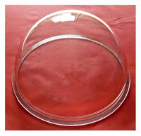 Accesorios de vigilancia HD de 6 pulgadas, cubierta de domo PTZ para exteriores, protección transparente resistente a la intemperie, tapa de lente de 167mm para cámaras de seguridad
