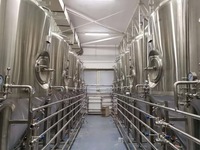 Fermenteur Conique à Chemise en Acier Inoxydable 304/316 de 100 à 20000 Litres avec Pompe pour Bière, à Vendre (Longue Gamme)