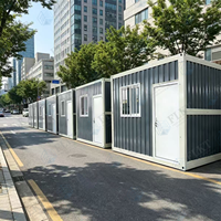 Maison conteneur pliable modulaire préfabriquée, résistante aux tremblements de terre, avec structure en acier galvanisé écologique FLKT