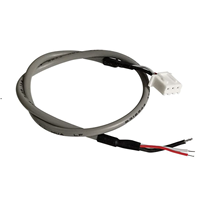 Kabel Audio Terlindung Ujung Tunggal Tembaga Murni 2-Core XH2.54-3P Kabel Ekstensi Terminal untuk Mesin Papan Preamp Amplifier DIY