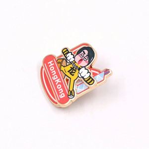 Wholesale Medical Flag Empty Custom Metal Enamel Lapel Pins logo Badges Making <b>Machine</b> with Safety Pin - Product Image 2