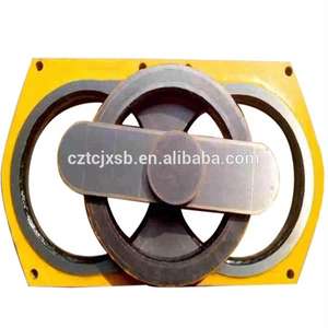 Putzmeister kualitas tinggi bagian pompa beton DN200 <span class=keywords><strong>DN230</strong></span> suku cadang pelat aus kacamata - Product Image 6
