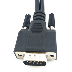 卸売DB9シリアル<span class=keywords><strong>RS232</strong></span>オス-デュアルメススプリッターY2wayケーブルコンピューター用 - Product Image 3